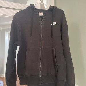 Black Nike Full Zip-up jacket